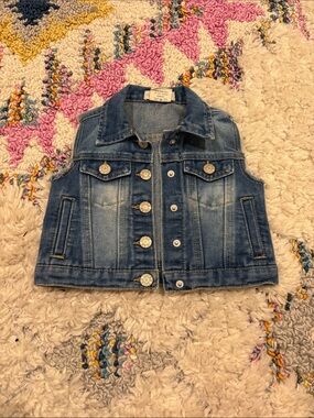 Soho Blue Denim Vest